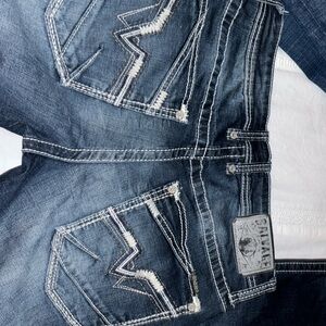 Mayhem Straight Salvage jeans Size 32r